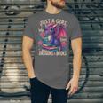 Just a Girl Who Loves Dragons And Books Dragon Unisex Jersey T-Shirt Just a Girl Who Loves Dragons And Books Dragon Unisex Jersey T-Shirt