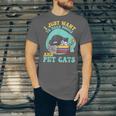 I Just Want To Read Books And Pet Cats Cat Book Lovers Unisex Jersey T-Shirt I Just Want To Read Books And Pet Cats Cat Book Lovers Unisex Jersey T-Shirt