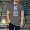 I Just Want To Read Books And Pet My Rabbit Unisex Jersey T-Shirt I Just Want To Read Books And Pet My Rabbit Unisex Jersey T-Shirt