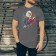 Kawaii Eagle Reads Book Reading Library Book Bookworm Unisex Jersey T-Shirt