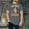 Kawaii Feline Book Reading Read Books Pet My Calico Cat Men Women Unisex Jersey T-Shirt Kawaii Feline Book Reading Read Books Pet My Calico Cat Men Women Unisex Jersey T-Shirt