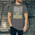 I Know All Your Secrets i Have Read Guest Book Hotel Manager Unisex Jersey T-Shirt I Know All Your Secrets i Have Read Guest Book Hotel Manager Unisex Jersey T-Shirt