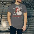 He Knows What You'Ve Been Reading Book Lover Women Santa Unisex Jersey T-Shirt