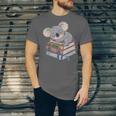 Koala Reading Book Pajama Sleep Unisex Jersey T-Shirt Koala Reading Book Pajama Sleep Unisex Jersey T-Shirt