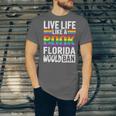 LGBTQ Quote Live Life Like A Banned Rainbow Book Unisex Jersey T-Shirt LGBTQ Quote Live Life Like A Banned Rainbow Book Unisex Jersey T-Shirt