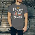 Librarian Queen Of The Books Book Reading Library Unisex Jersey T-Shirt Librarian Queen Of The Books Book Reading Library Unisex Jersey T-Shirt