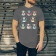 Literary Winter Reading Snowmen Cozy Book Lover Pattern Unisex Jersey T-Shirt Literary Winter Reading Snowmen Cozy Book Lover Pattern Unisex Jersey T-Shirt