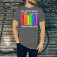 Live Life Like A Book Florida Would Ban LGBT Month Unisex Jersey T-Shirt