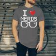 I Love Nerds I Heart Nerds For Science Book Knowledge Geeks Unisex Jersey T-Shirt I Love Nerds I Heart Nerds For Science Book Knowledge Geeks Unisex Jersey T-Shirt