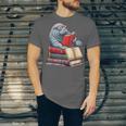 Manatee Reading Books Matching Bookworm Readers Librarian Unisex Jersey T-Shirt