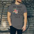 My Mom Is The Best Teacher Ever Apple Books School Mother Unisex Jersey T-Shirt My Mom Is The Best Teacher Ever Apple Books School Mother Unisex Jersey T-Shirt
