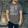If You Need Me Owl Be Reading Cute Owl Book Lover Unisex Jersey T-Shirt