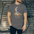 Night Owl Book Club Crescent Moon Late Night Reading Unisex Jersey T-Shirt