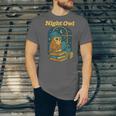 Night Owl Cozy Reading Tea Coffee Lover Bookworm Cute Unisex Jersey T-Shirt