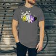 Non-Binary Book Lover Nonbinary Daisy LGBT Reading Pride Unisex Jersey T-Shirt Non-Binary Book Lover Nonbinary Daisy LGBT Reading Pride Unisex Jersey T-Shirt