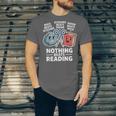 Nothing Beats Reading Rock Paper Scissors Book Lover Unisex Jersey T-Shirt