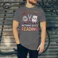 Nothing Goes Beyond Reading Rock Paper Scissors Book Unisex Jersey T-Shirt