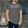 Oops I Bought Another Book Bibliophiles Bookworms Unisex Jersey T-Shirt