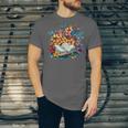 Open Book With Colorful Floral Reading Magic Unisex Jersey T-Shirt Open Book With Colorful Floral Reading Magic Unisex Jersey T-Shirt