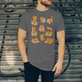 Orange Cats Reading Books Cat Lover Unisex Jersey T-Shirt Orange Cats Reading Books Cat Lover Unisex Jersey T-Shirt