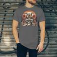 Owl Reading Books Book Library Bookworm Unisex Jersey T-Shirt