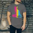 Pansexual Pride Celestial Cat Sitting Book LGBTQ Pan Colors Men Women Unisex Jersey T-Shirt Pansexual Pride Celestial Cat Sitting Book LGBTQ Pan Colors Men Women Unisex Jersey T-Shirt