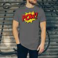POW -Adults Kids Comic Book Cartoon Pop Art Novelty Sarcastic Unisex Jersey T-Shirt POW -Adults Kids Comic Book Cartoon Pop Art Novelty Sarcastic Unisex Jersey T-Shirt