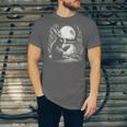 Rabbit Reading Book Full Moon Lake Scenery Unisex Jersey T-Shirt Rabbit Reading Book Full Moon Lake Scenery Unisex Jersey T-Shirt