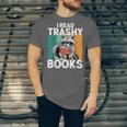 Raccoon Smutty Book Lover Spicy Romance Novels Women's Unisex Jersey T-Shirt