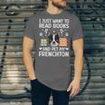 Read Books & Pet My Frenchton Owner Frenchton Lover Unisex Jersey T-Shirt