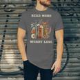 Read More Worry Less Book Lovers Motivational Quote Bookish Unisex Jersey T-Shirt Read More Worry Less Book Lovers Motivational Quote Bookish Unisex Jersey T-Shirt