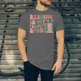 Reading Is My Favorite Sport Retro Groovy Book Lovers Unisex Jersey T-Shirt Reading Is My Favorite Sport Retro Groovy Book Lovers Unisex Jersey T-Shirt