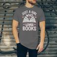 Reading Just A Girl Who Loves Books Unisex Jersey T-Shirt