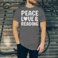 Reading I Love Books And Reading Unisex Jersey T-Shirt Reading I Love Books And Reading Unisex Jersey T-Shirt