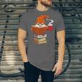 Reading Lover Book Graphic Gnome Unisex Jersey T-Shirt
