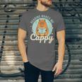 Reading Makes Me Cappy Bookworm Capybara Book Reading Unisex Jersey T-Shirt