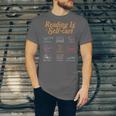 Reading Is Self Care Mental Health Read More Book Unisex Jersey T-Shirt Reading Is Self Care Mental Health Read More Book Unisex Jersey T-Shirt