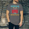 Reading Is A Ticket To Adventure Fun Book Lovers Fun Unisex Jersey T-Shirt Reading Is A Ticket To Adventure Fun Book Lovers Fun Unisex Jersey T-Shirt