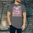 Readsalotl Axolotl Reading Book Bookworm Unisex Jersey T-Shirt