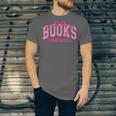 Retro Pink Coquette Bow Valentine Book Lover Varsity Unisex Jersey T-Shirt