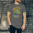 Rugrats Reptar Distressed Comic Book Style Cartoon Unisex Jersey T-Shirt
