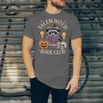 Salem Witch Book Club Bookish Halloween Raccoon Witchcraft Unisex Jersey T-Shirt