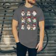 Santa Ghost Reading Books Christmas Library Teacher Unisex Jersey T-Shirt Santa Ghost Reading Books Christmas Library Teacher Unisex Jersey T-Shirt