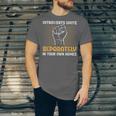 Sarcastic Anti Social Introvert Social Interaction Unisex Jersey T-Shirt