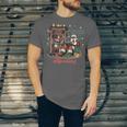 He Sees What You'Ve Been Reading Santa Christmas Bookish Unisex Jersey T-Shirt He Sees What You'Ve Been Reading Santa Christmas Bookish Unisex Jersey T-Shirt