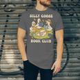Silly-Goose Book Club Goose And Book Lovers Unisex Jersey T-Shirt