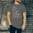 Sip Tea Pet Cats Read Books Repeat Book Cat Lover Unisex Jersey T-Shirt Sip Tea Pet Cats Read Books Repeat Book Cat Lover Unisex Jersey T-Shirt