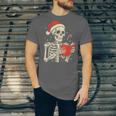 Skeleton Reading Book Christmas Teacher Librarian Book Lover Unisex Jersey T-Shirt Skeleton Reading Book Christmas Teacher Librarian Book Lover Unisex Jersey T-Shirt