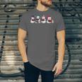 Snowman Reading Books Teacher Librarian Bookworm Christmas Unisex Jersey T-Shirt