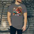 Squirrel Reading a Book Lover Bookworm Unisex Jersey T-Shirt